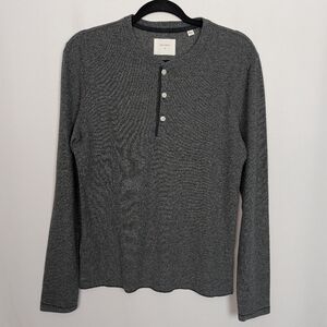 BILLY REID Mini Waffle Henley Shirt
